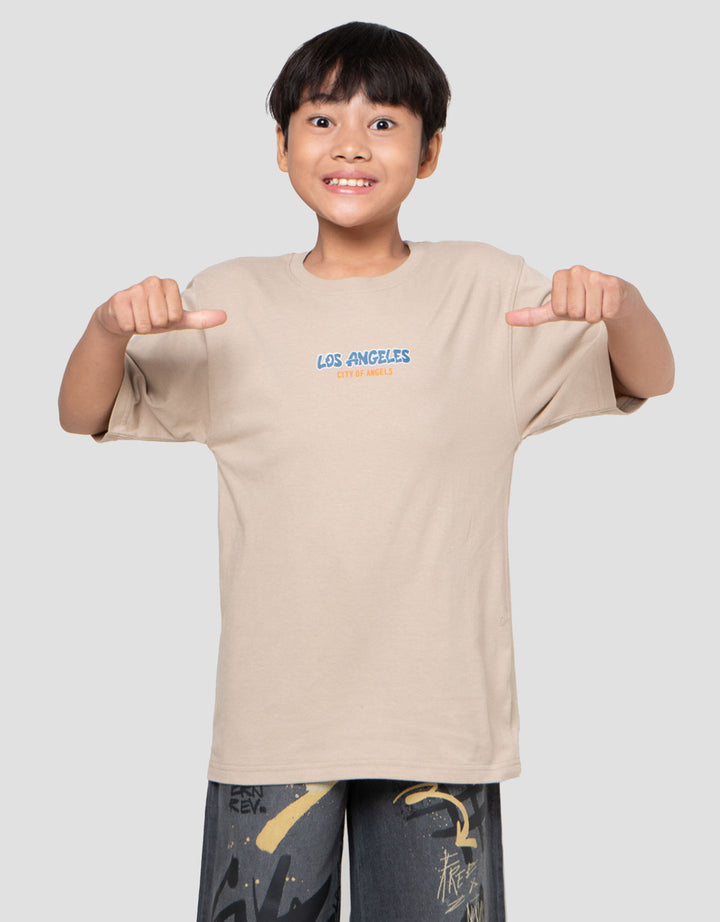 Nevada Sablon City Bubble Kaos Anak Laki-laki