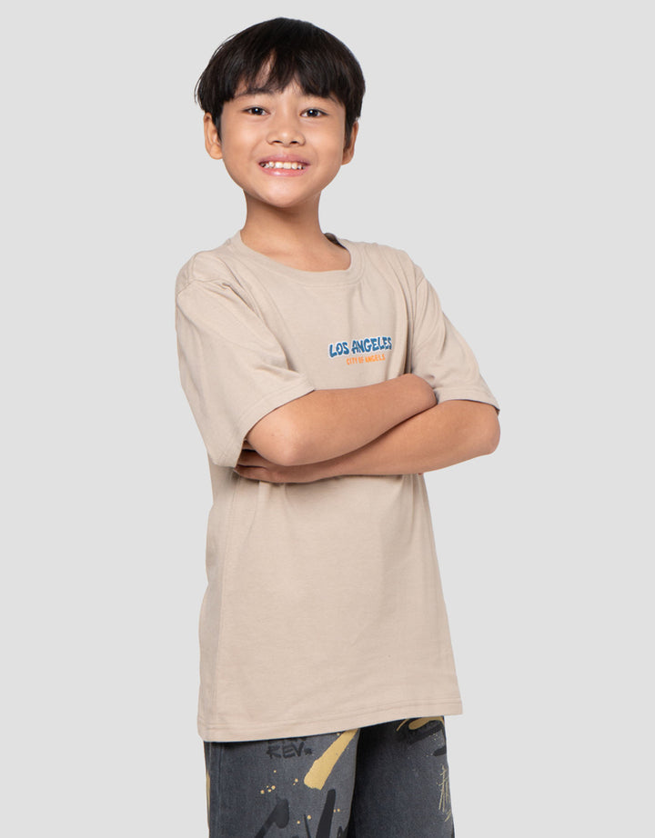 Nevada Sablon City Bubble Kaos Anak Laki-laki