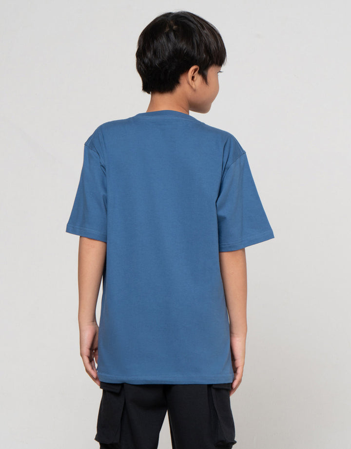 Nevada Sablon City Bubble New York Kaos Anak Laki-laki