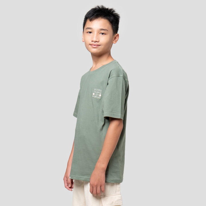 Nevada Bordir Wordsml Simply Kaos Anak Laki-laki