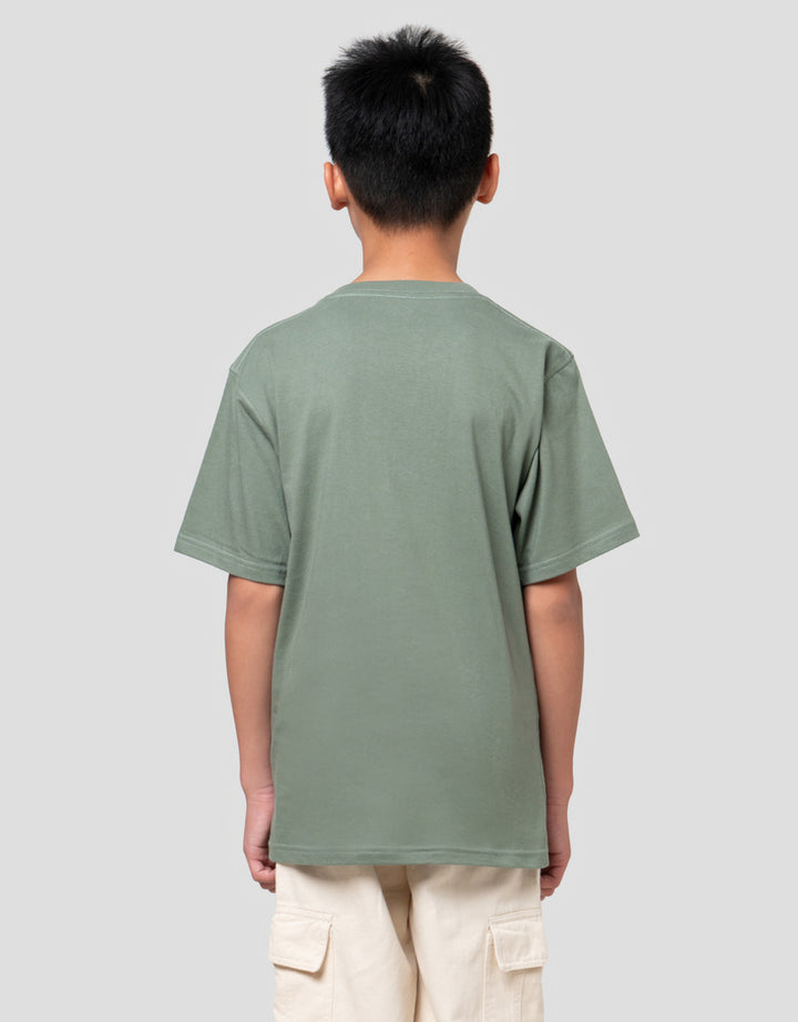 Nevada Bordir Wordsml Simply Kaos Anak Laki-laki