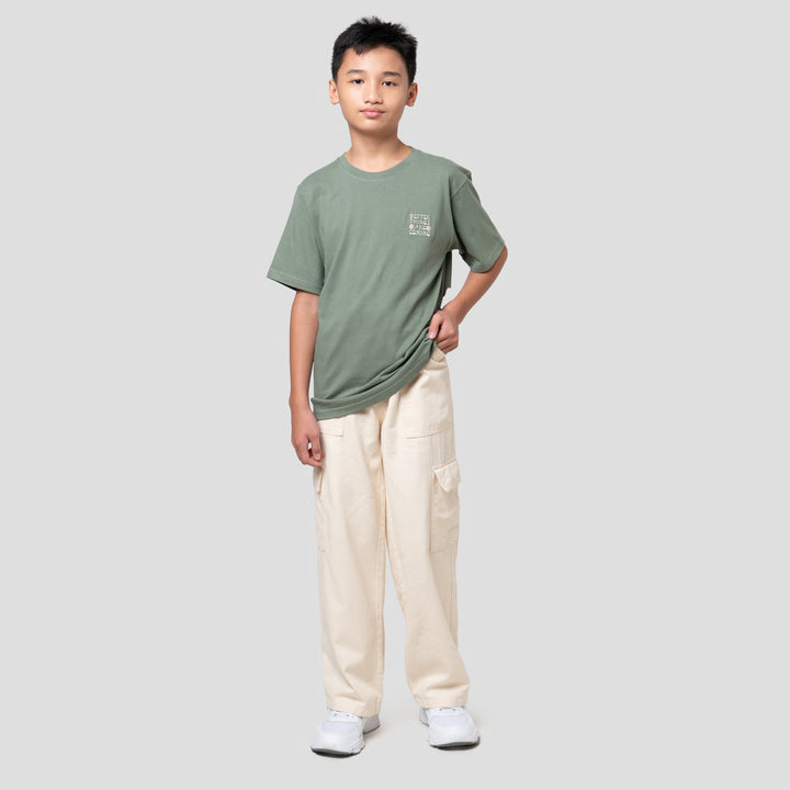 Nevada Bordir Wordsml Simply Kaos Anak Laki-laki