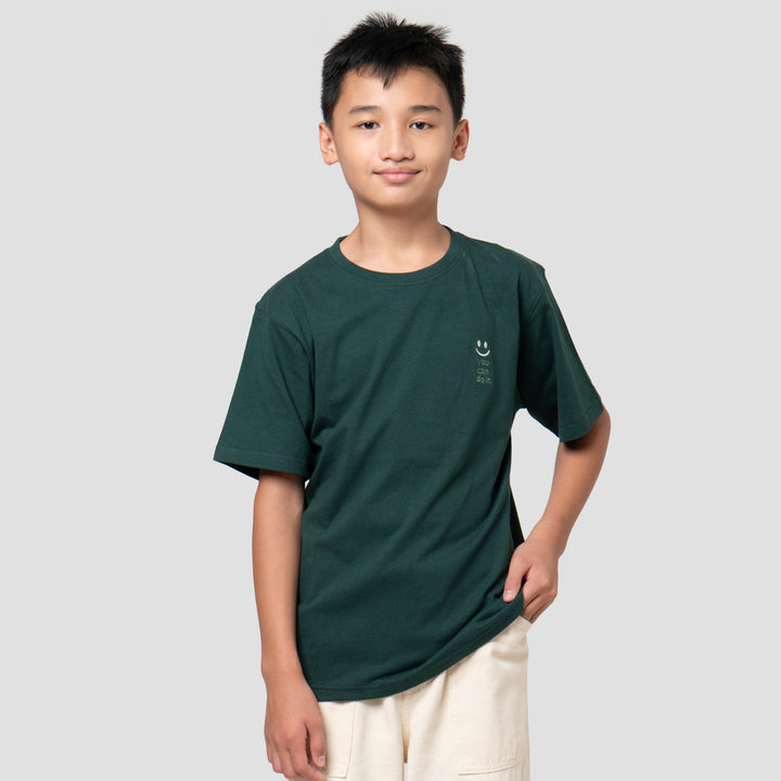 Nevada Comfort Bordir Wordsml Kaos Anak Laki-laki