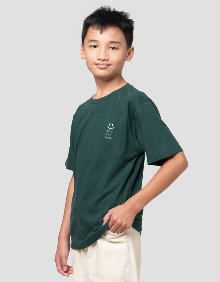 Nevada Comfort Bordir Wordsml Kaos Anak Laki-laki