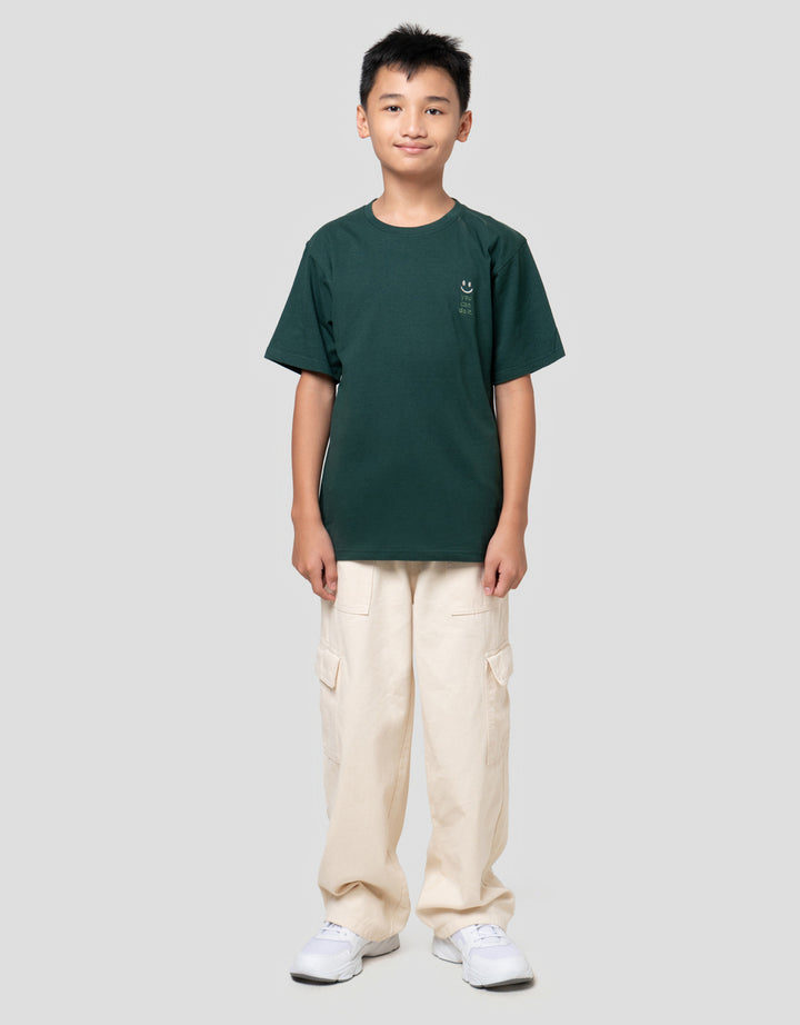 Nevada Comfort Bordir Wordsml Kaos Anak Laki-laki