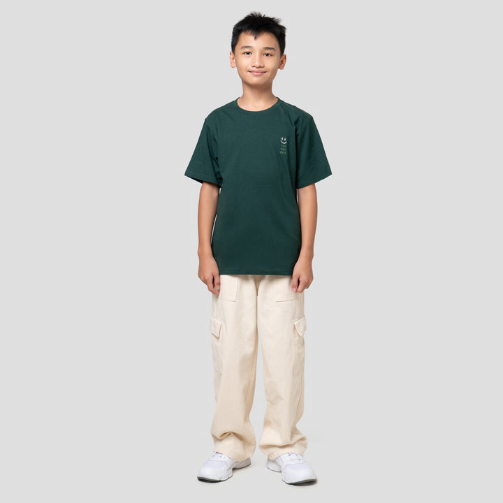 Nevada Comfort Bordir Wordsml Kaos Anak Laki-laki