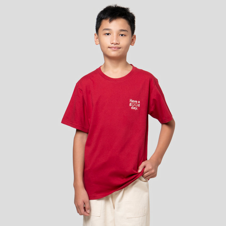 Nevada Bordir Wordsml Kaos Anak Laki-laki