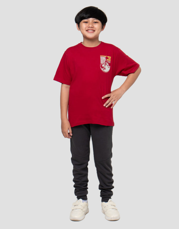 Nevada Sablon Space 5 Kaos Anak Laki-laki