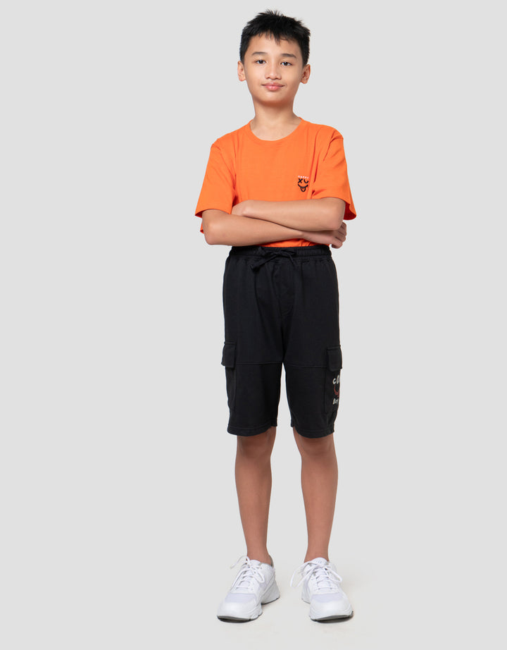 Nevada Knit Terry Kargo Clown Celana Pendek Anak Laki-laki