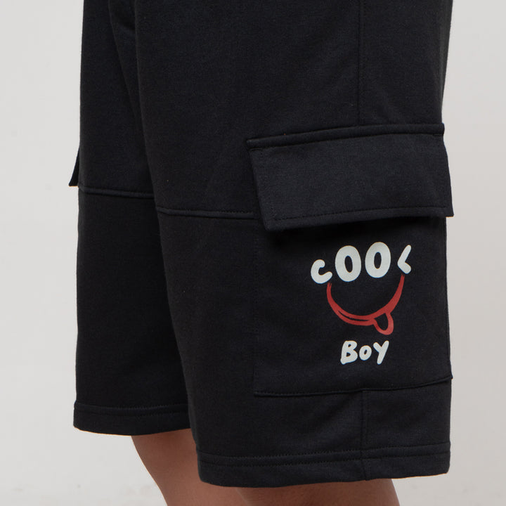 Nevada Knit Terry Kargo Clown Celana Pendek Anak Laki-laki