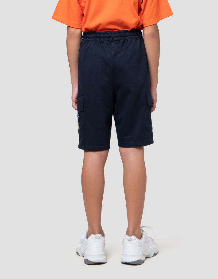 Nevada Knit Terry Kargo Clown Celana Pendek Anak Laki-laki