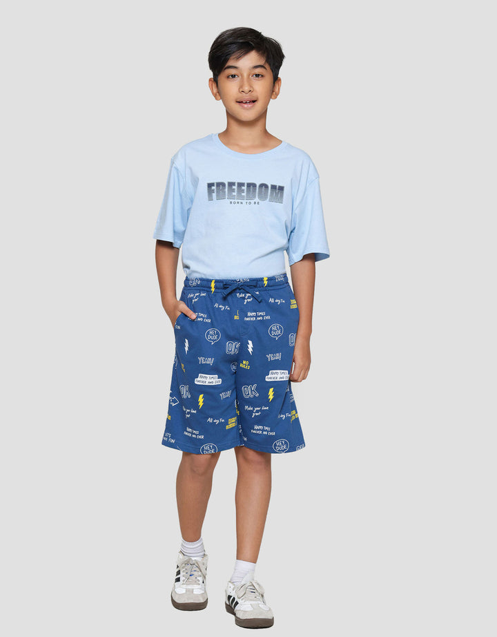 Nevada Knit Terry Fp Skate Celana Pendek Anak Laki-laki