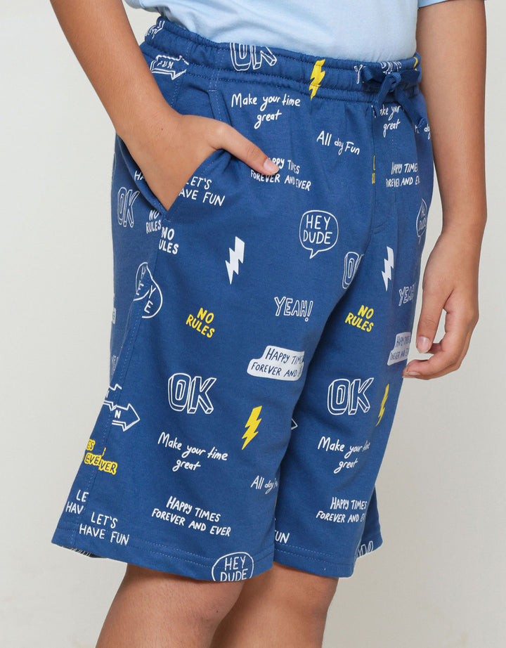 Nevada Knit Terry Fp Skate Celana Pendek Anak Laki-laki