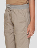 Nevada Woven Linen Look Slub Celana Pendek Anak Laki-laki
