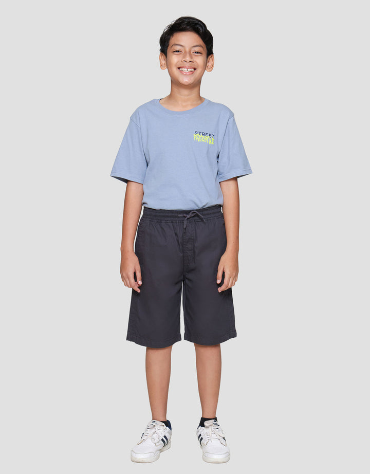 Nevada Woven Twill Canvas Celana Pendek Anak Laki-laki