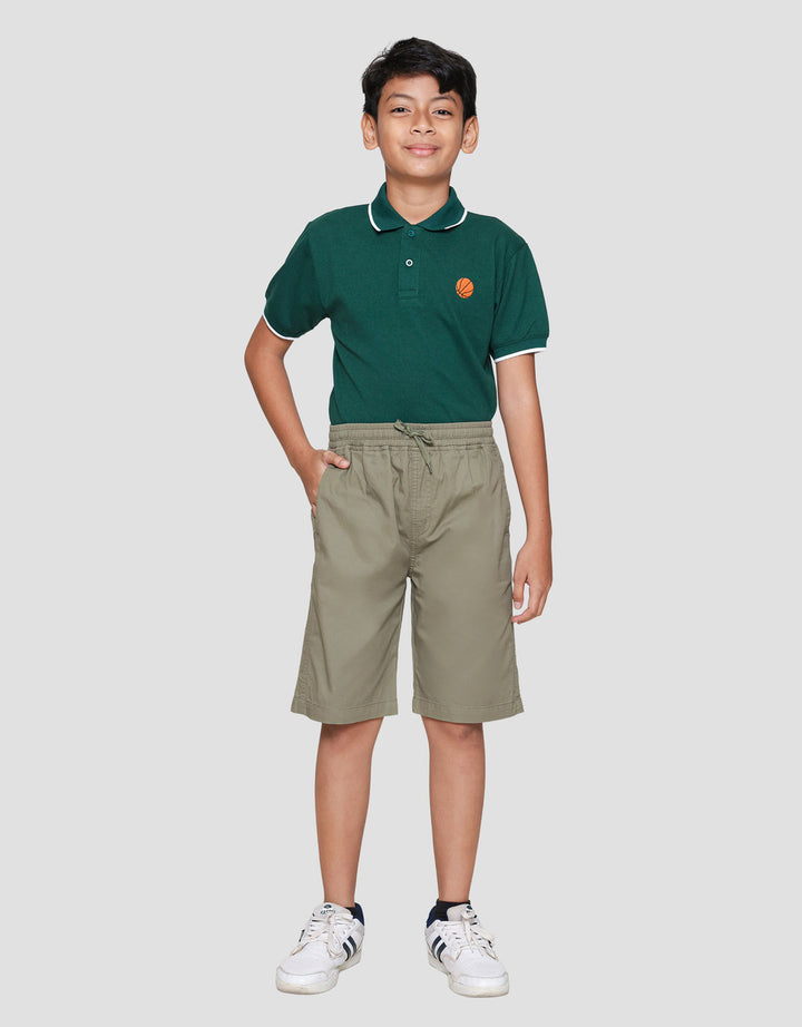 Nevada Woven Twill Canvas Celana Pendek Anak Laki-laki