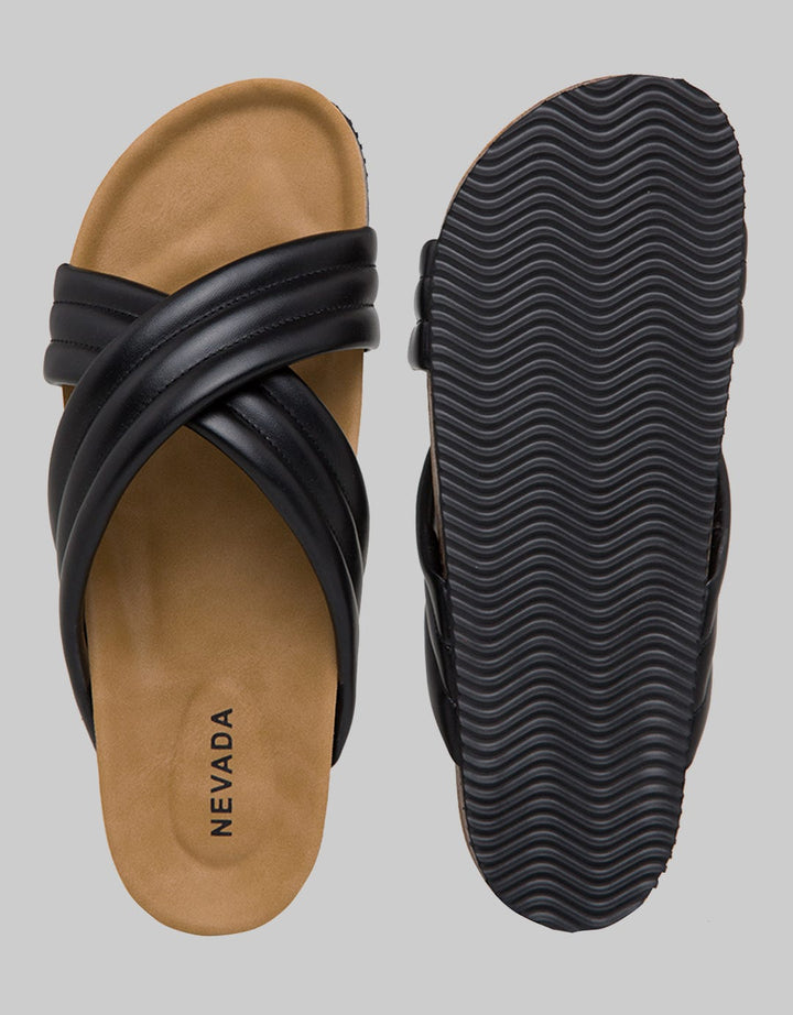 Nevada Slipper Sandals CroShort Sleeve Strap