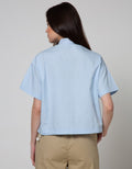 Details Short Sleeve Shirt Half Sleeve Cargo Pocket And String