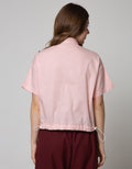Details Short Sleeve Shirt Half Sleeve Cargo Pocket And String