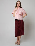 Details Short Sleeve Shirt Half Sleeve Cargo Pocket And String