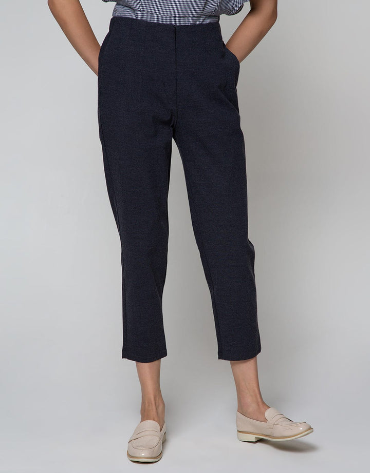 Details Long Pants High Rise With Pocket Lips At Front