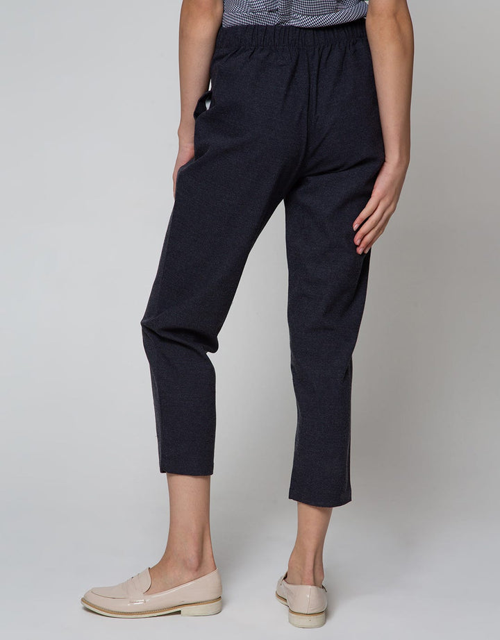 Details Long Pants High Rise With Pocket Lips At Front