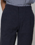 Details Long Pants High Rise With Pocket Lips At Front