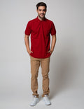 Cole Basic Lacose Solid Men's Polo Shirt