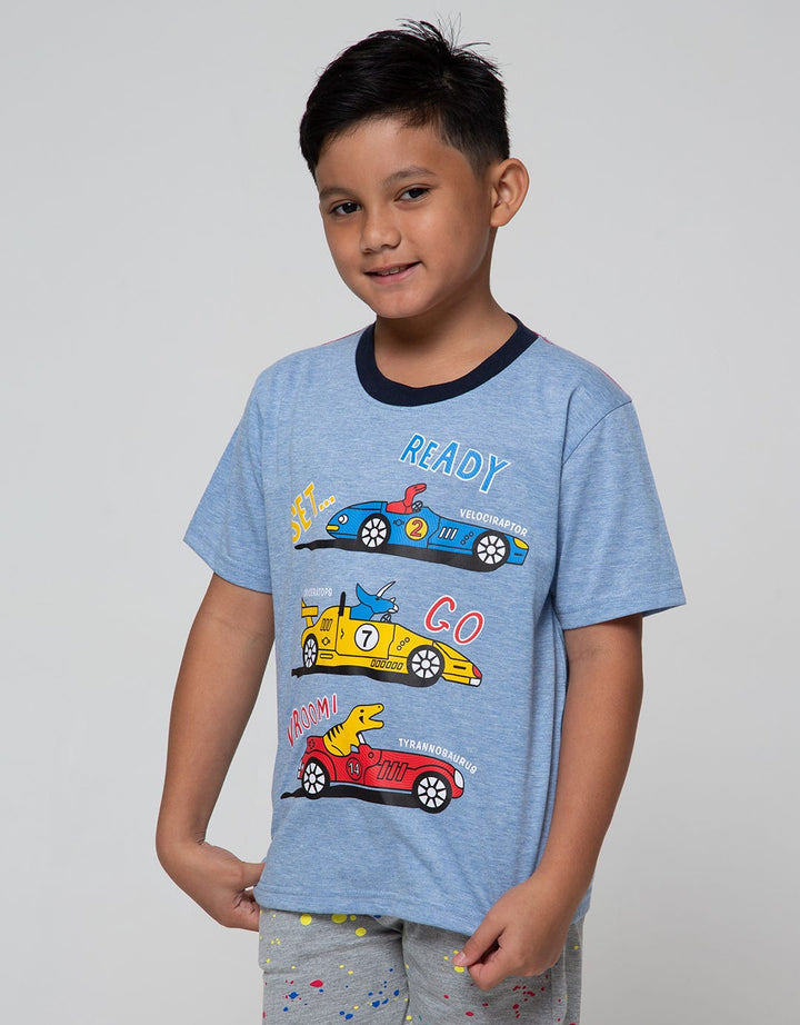 Little M Short Sleeve T-Shirt Basic Best Buy Car