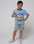 Little M Short Sleeve T-Shirt Basic Best Buy Car