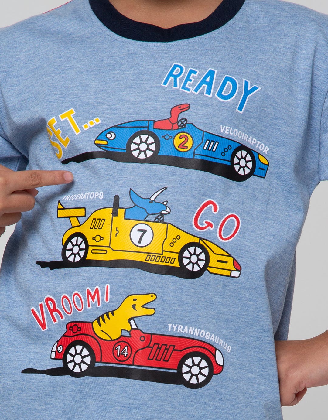 Little M Short Sleeve T-Shirt Basic Best Buy Car