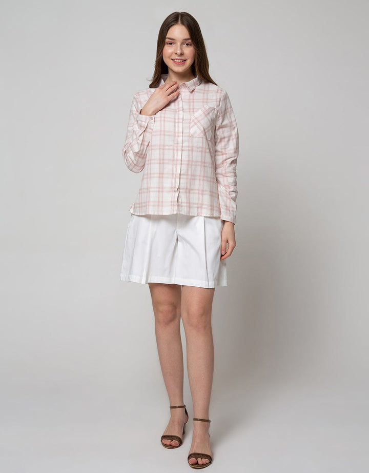 Details Long Sleeve Shirt With Pocket Lianfa