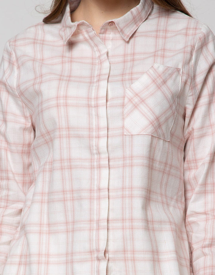 Details Long Sleeve Shirt With Pocket Lianfa