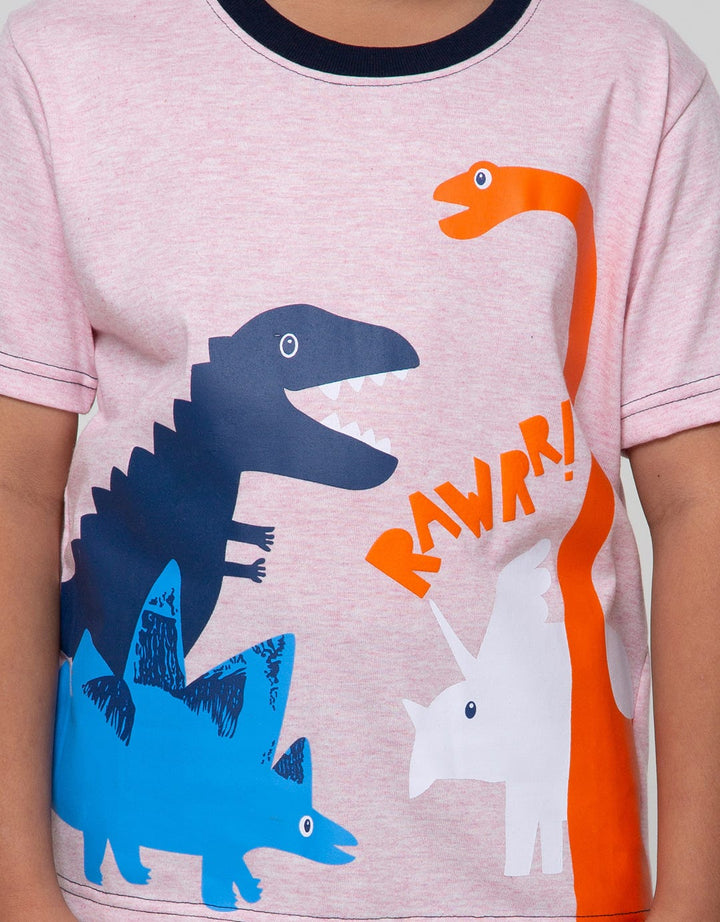 Little M Short Sleeve T-Shirt Basic Best Buy Dino