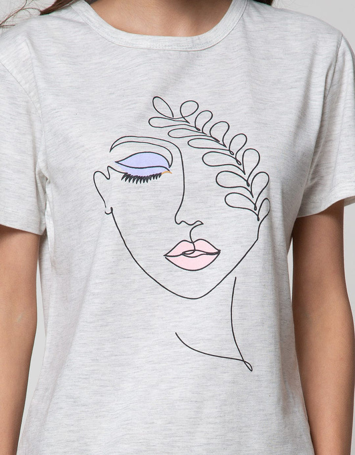 SS T-SHIRT GIRL FACE