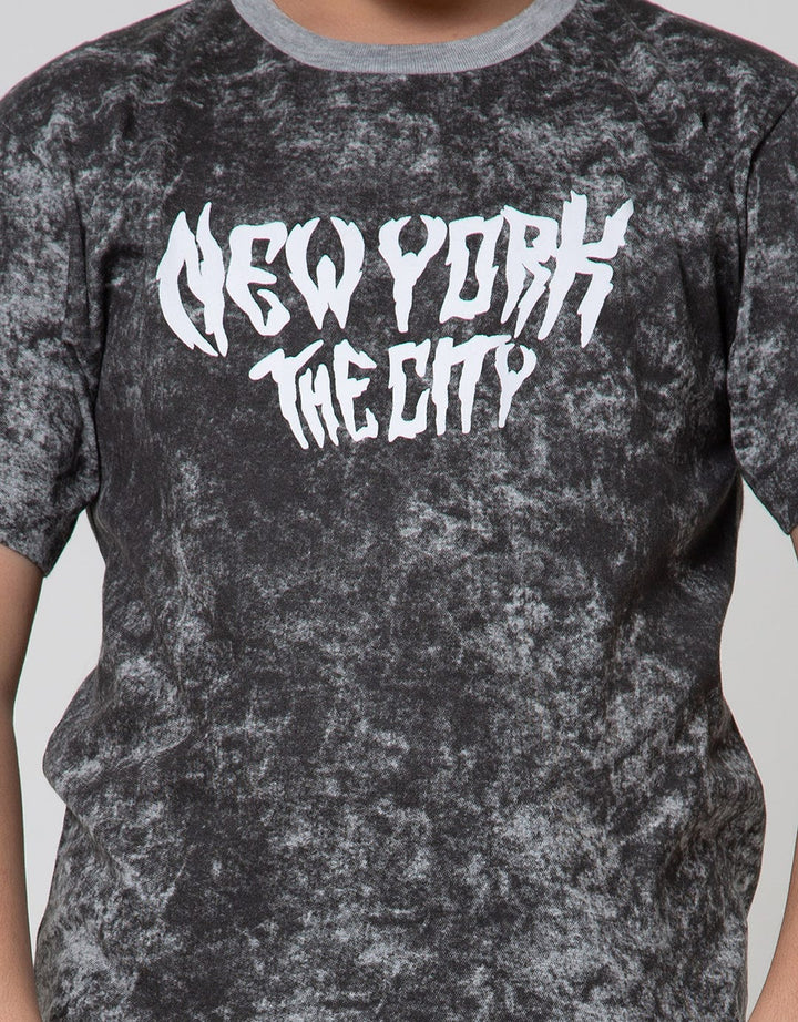 Nevada Short Sleeve T-Shirt Washing Acid Effect