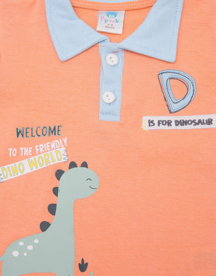 Pipiniko Short Sleeve T-Shirt Polo Spike