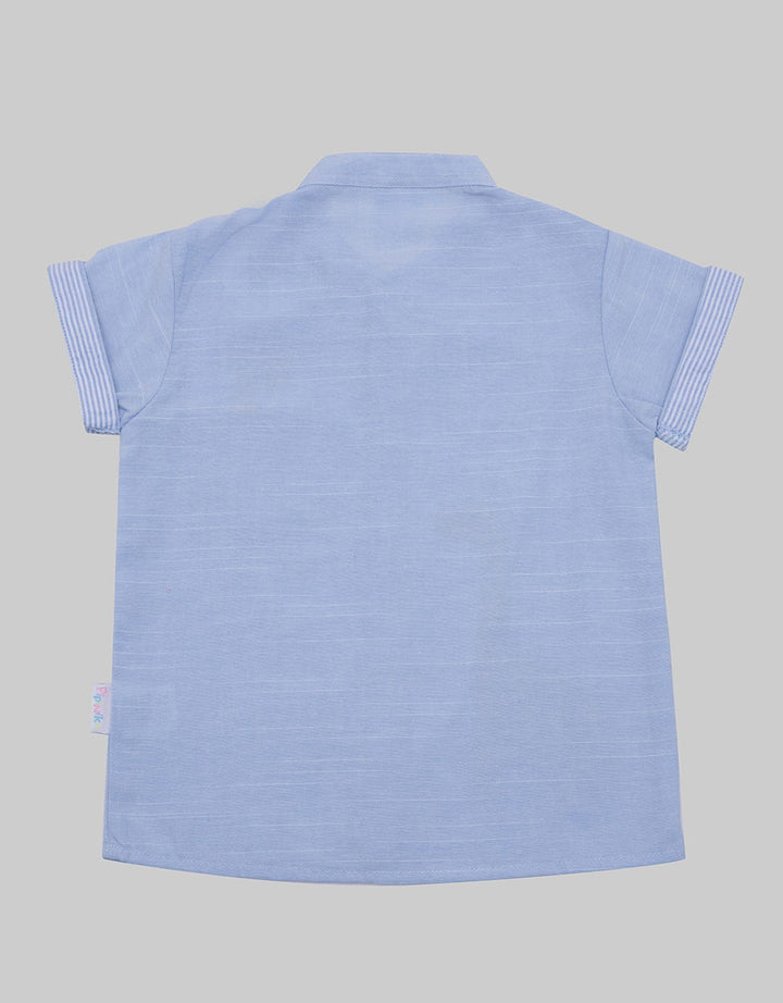 Pipiniko Short Sleeve Shirt Dino Print Kantong