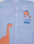 Pipiniko Short Sleeve Shirt Dino Print Kantong
