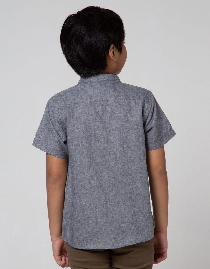 Little M Short Sleeve Koko Ulos Texture 
