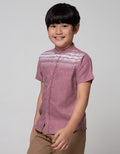 Little M Short Sleeve Koko Ulos Texture 