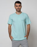 SS T-SHIRT HENLEY PR