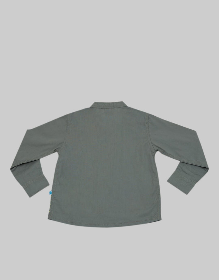 Pipiniko Embroidered Long Sleeve Shirt