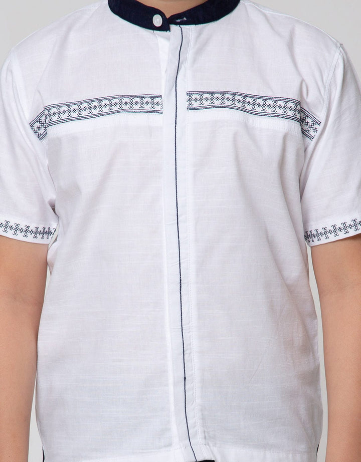 Little M Top Bottom Set Dobby Bordir Dada Top - Bottom Set