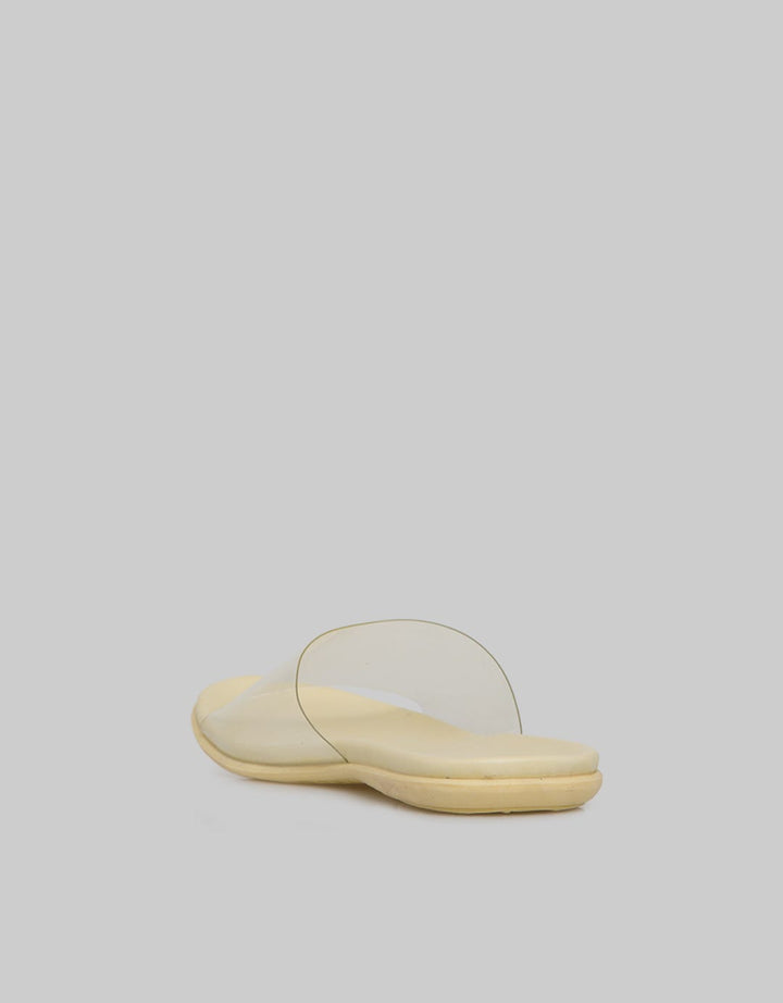 Fladeo Transparent Strap Women's Slide Sandals