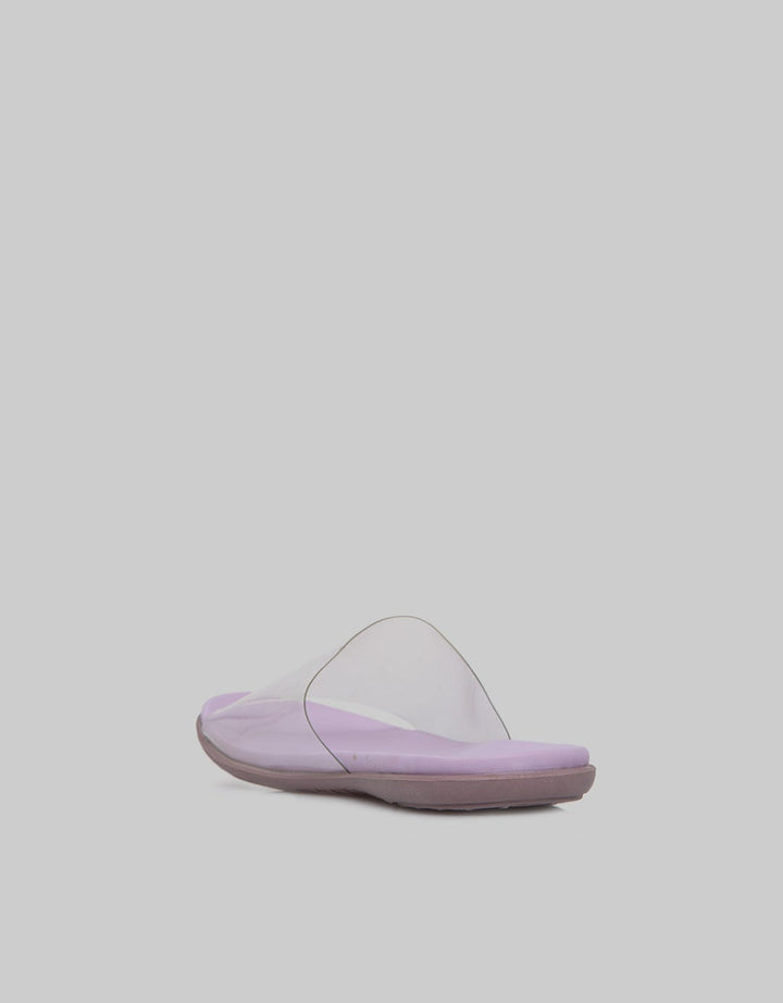 Fladeo Strap Transparan Sandal Slide Wanita