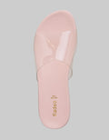 Fladeo Transparent Strap Women's Slide Sandals