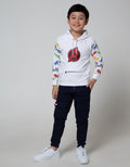 Marvel Fullprint Graft Sweater Hood