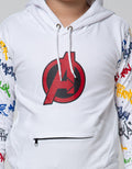 Marvel Fullprint Graft Sweater Hood