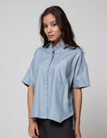 Nevada Women Short Sleeve Shirt Twill Basic